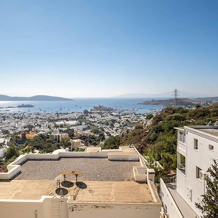 Bodrum Burcu Residence, Magnificent Sea View, Cozy, Free Otopark, Free Wifi Kültér fotó