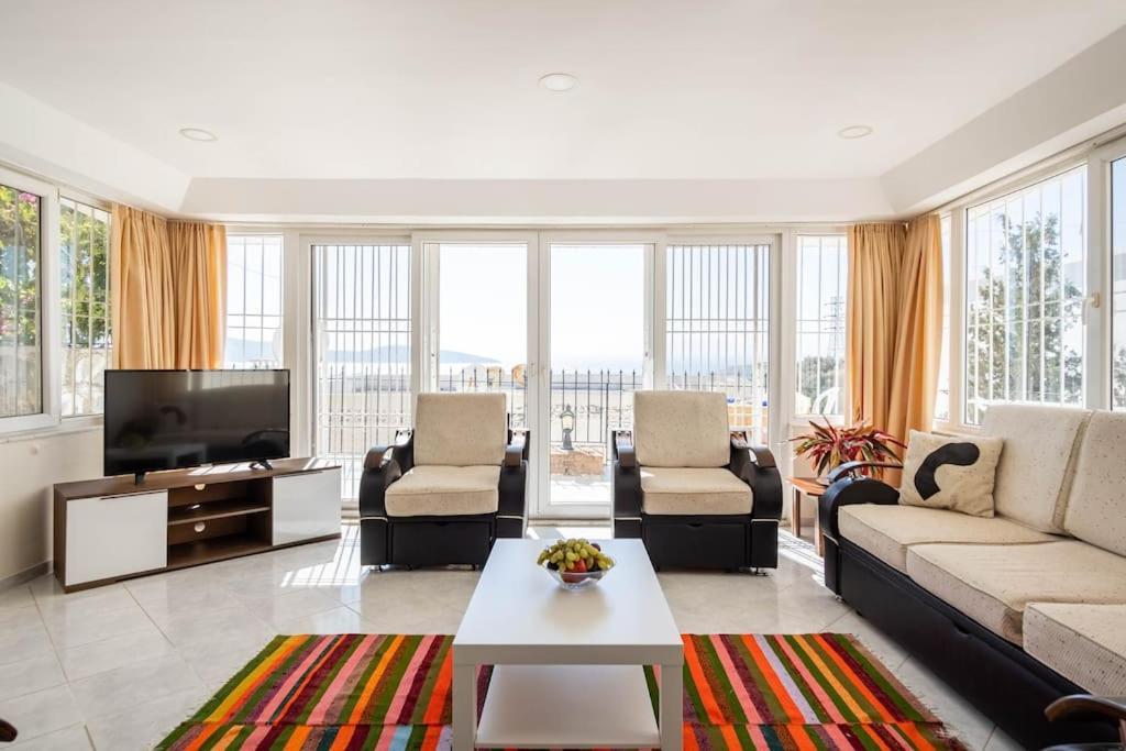 Bodrum Burcu Residence, Magnificent Sea View, Cozy, Free Otopark, Free Wifi Kültér fotó